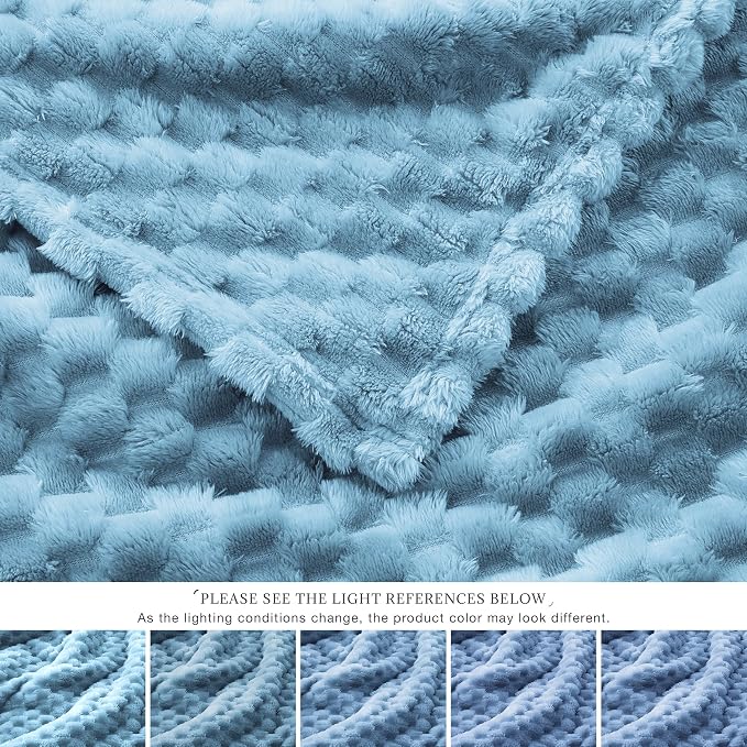 EXQ Home Fleece Throw Blanket for Couch or Bed - Image 6