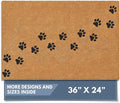 Barnyard Designs Natural Coco Coir Heavy Duty Backing Doormat by BarnyardDesigns