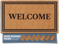 Barnyard Designs Natural Coco Coir Heavy Duty Backing Doormat by BarnyardDesigns