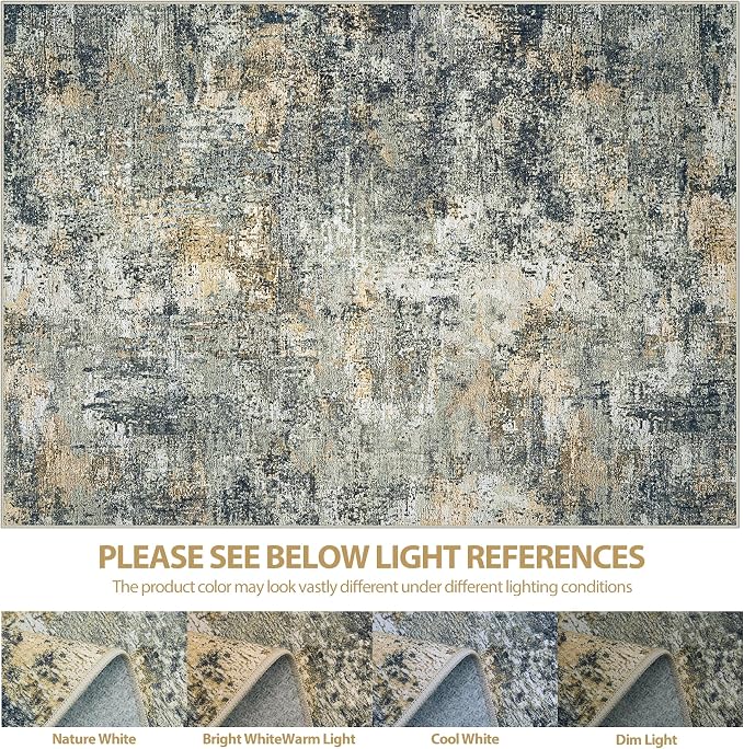 Runner Rug for Hallways Kitchen 2'6"x8' Washable Non Slip: Carpet Non Skid 8ft - Image 8