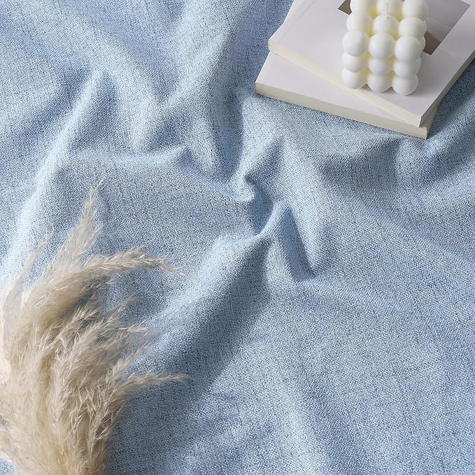 RYB HOME Linen Texture Curtains - Image 8