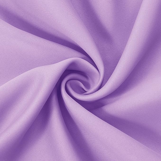 LEMOMO Blackout Curtains 66 x 84 inch/Lavender Curtains Set of 2 Panels/Thermal - Image 6