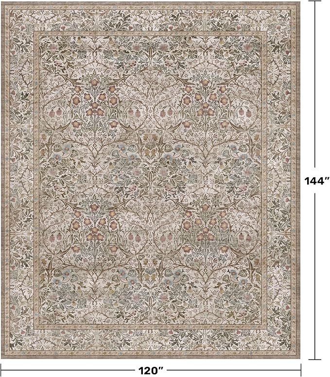 Washable Living Room Rug 10x12 - Image 2