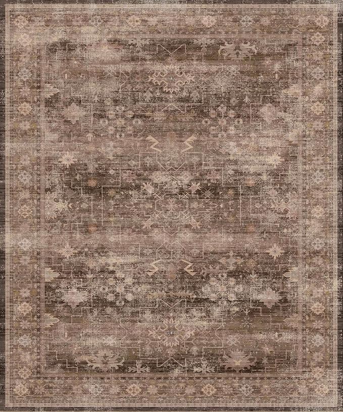 Hazo Haus Brown Rug for Living Room 10x12 - Image 2