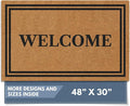 Barnyard Designs Natural Coco Coir Heavy Duty Backing Doormat by BarnyardDesigns