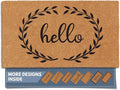 Barnyard Designs Natural Coco Coir Heavy Duty Backing Doormat by BarnyardDesigns