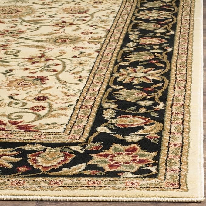 SAFAVIEH Lyndhurst Area Rug 6x8, Traditional Ivory & Black LNH212B - Image 5