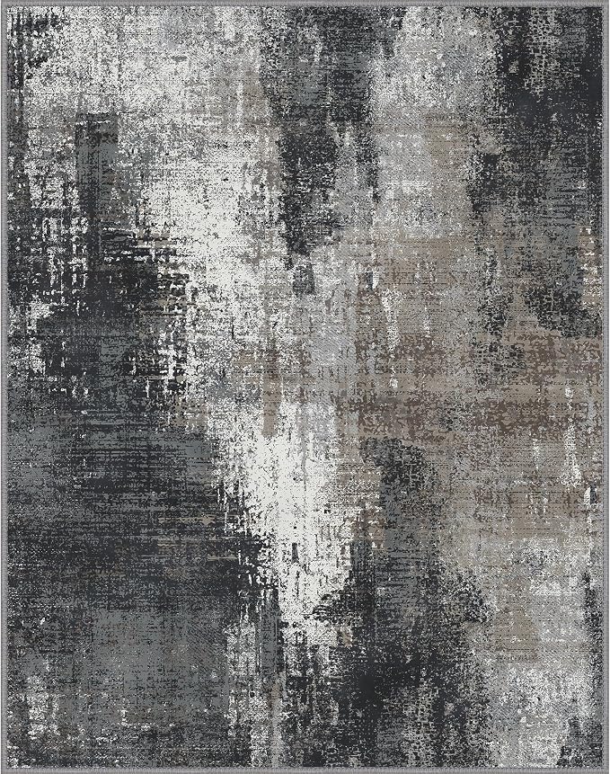 Area Rugs 8x10 for Living Room Bedroom, Modern Abstract Machine Washable Rug - Image 9